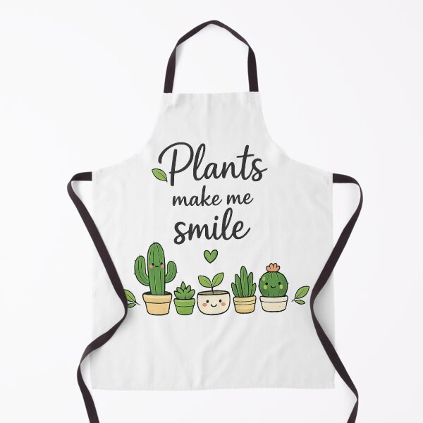 Item preview, Plants Make Me Smile - Cute Kawaii Succulents and Cactus Art designed and sold by myforestfog.