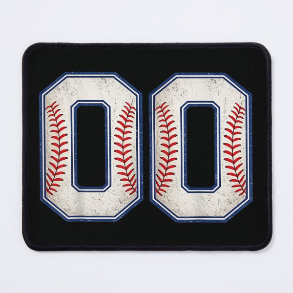 Item preview, Vintage Distressed Baseball Number Double Zero Sport Team Jersey Back Print designed and sold by DaphoLatara.