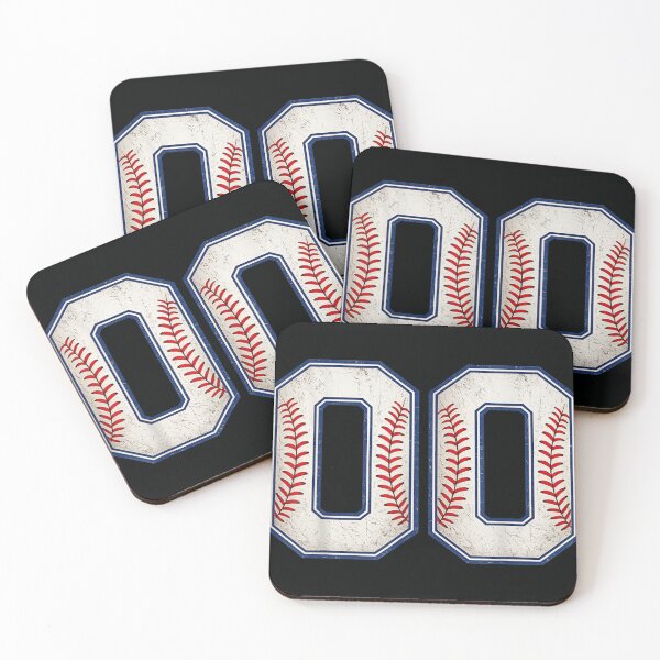 Item preview, Vintage Distressed Baseball Number Double Zero Sport Team Jersey Back Print designed and sold by DaphoLatara.
