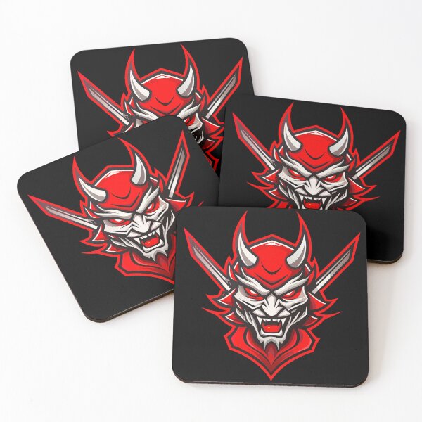 Item preview, Modern Oni Demon Logo Shirt – Japanese Streetwear Graphic designed and sold by VikArtStudio.