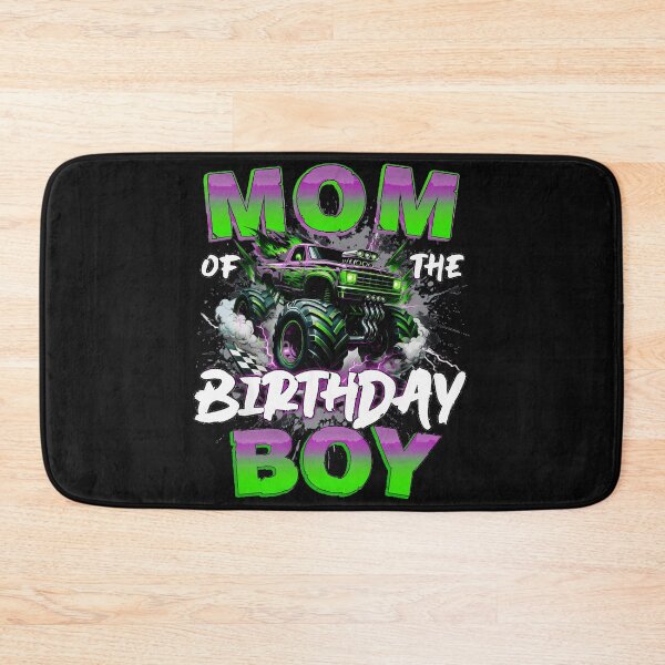 Item preview, Mom Of The Birthday Boy Monster Truck Lover Celebration designed and sold by AmaXONIC.