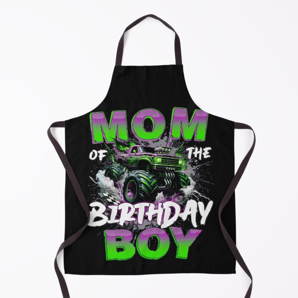Item preview, Mom Of The Birthday Boy Monster Truck Lover Celebration designed and sold by AmaXONIC.
