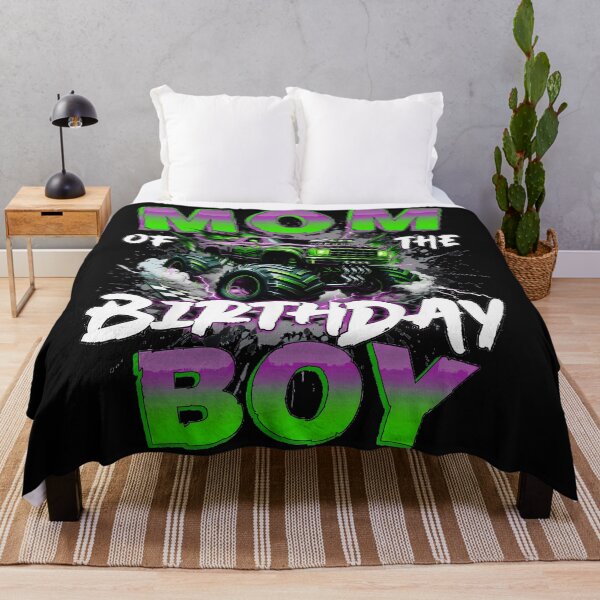 Item preview, Mom Of The Birthday Boy Monster Truck Lover Celebration designed and sold by AmaXONIC.