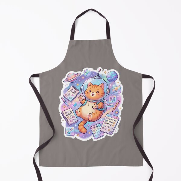 Item preview, Cosmic Cat Productivity Club designed and sold by Tharaazu.