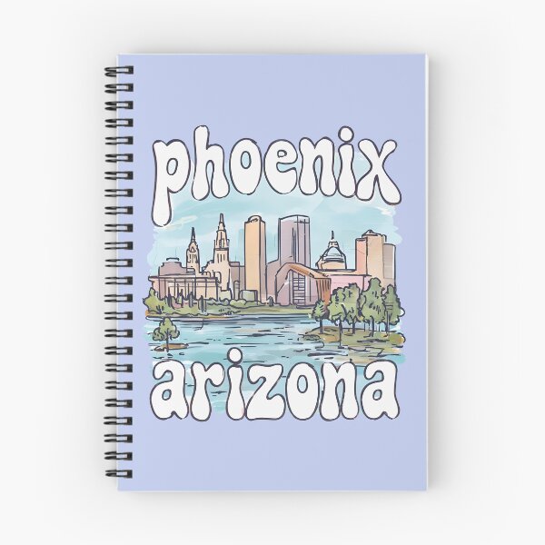 Item preview, Phoenix Arizona Cute Pastel Skyline designed and sold by HowToCanadian.