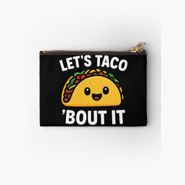 Item preview, Cute Lets Taco Bout It Funny Taco Pun Kawaii Food Graphic Design designed and sold by HarinDonreka.