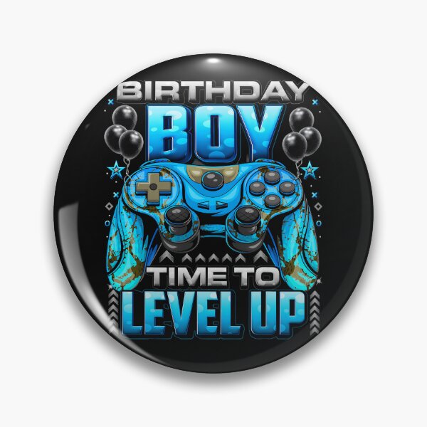Item preview, Birthday Boy Time To Level Up Gaming Gamer Birthday designed and sold by AmaXONIC.