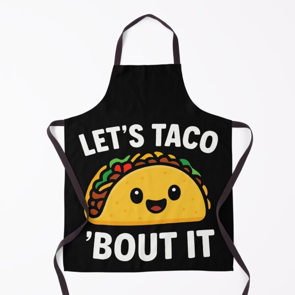 Item preview, Cute Lets Taco Bout It Funny Taco Pun Kawaii Food Graphic Design designed and sold by HarinDonreka.