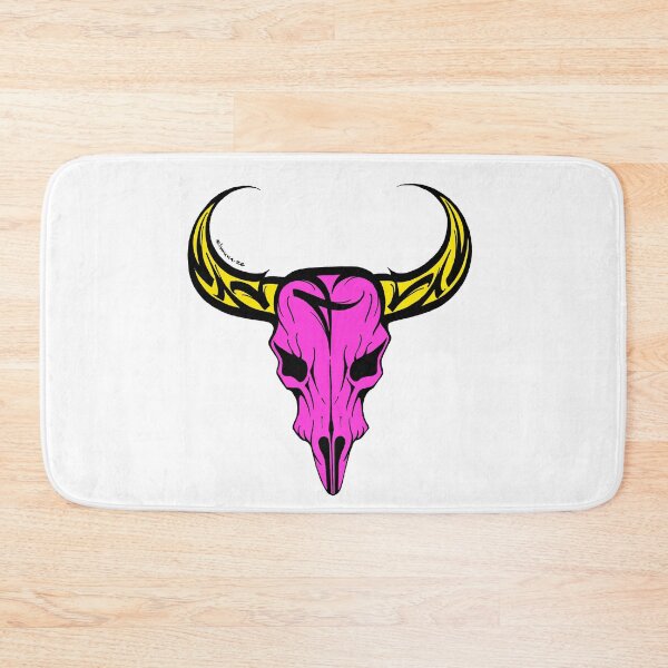 Item preview, Bull Skull Modern Calligraphic ORNAMENT designed and sold by elmuna.