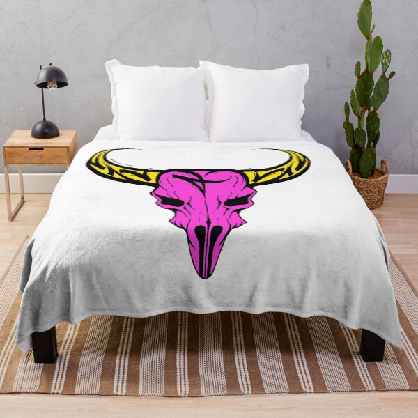Item preview, Bull Skull Modern Calligraphic ORNAMENT designed and sold by elmuna.