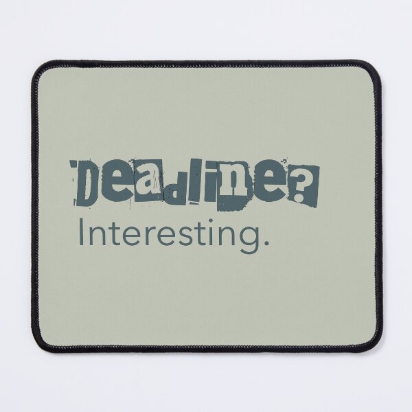 Item preview, Deadline Intresting Sensory Reset designed and sold by Notty DOT.