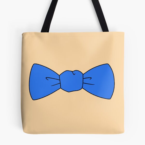 Item preview, Cute Blue Bow Tie Cartoon Illustration designed and sold by ubborn.