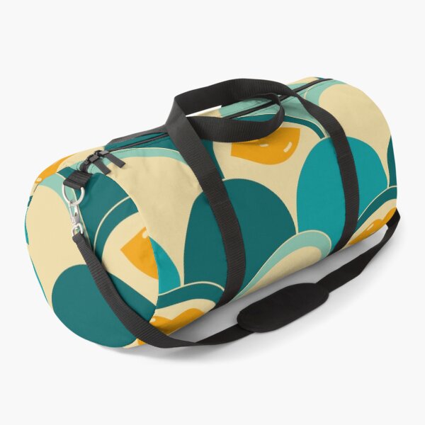 Item preview, Seventies arcade pattern in blue, beige and green designed and sold by StefanStudioArt.