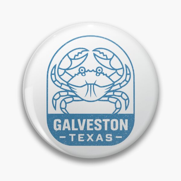 Item preview, Galveston Texas Crab Coastal Beach Distressed Art designed and sold by AntiqueImages.