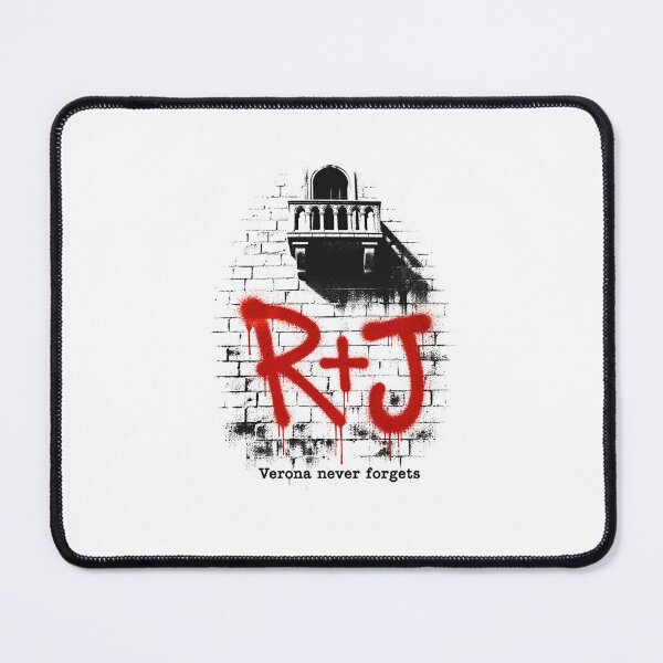 Item preview, Romeo and Juliet R+J Verona Never Forgets Graffiti Art designed and sold by Fenay Designs.