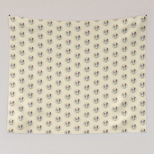 Item preview, Flapper Cat Art Deco Sunburst designed and sold by KungPowUnicorn.