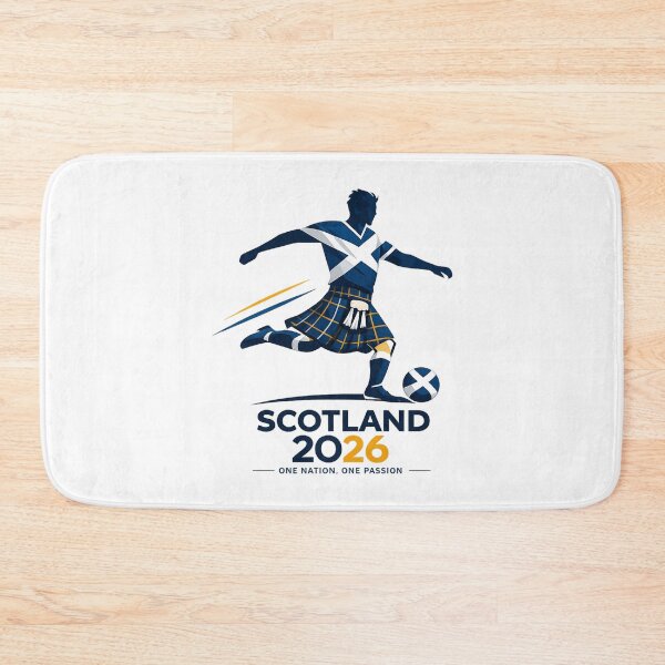 Item preview, Scotland 2026 Minimalist Football Series | Scotland Soccer Supporter T-Shirt designed and sold by UrbanStatic.