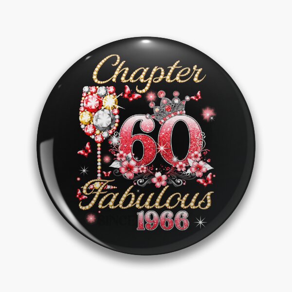 Item preview, Chapter 60 Fabulous Since 1966 60th Birthday Sixtieth Celebration Born 1966 designed and sold by AmaXONIC.