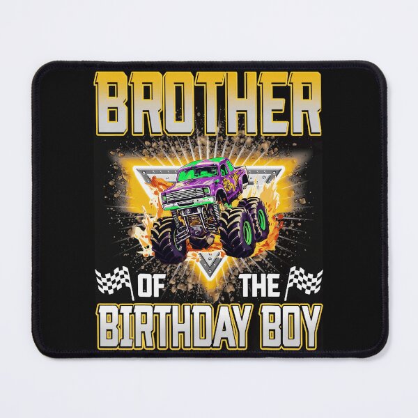 Item preview, Brother Of The Birthday Boy Monster Truck Birthday Celebration designed and sold by AmaXONIC.