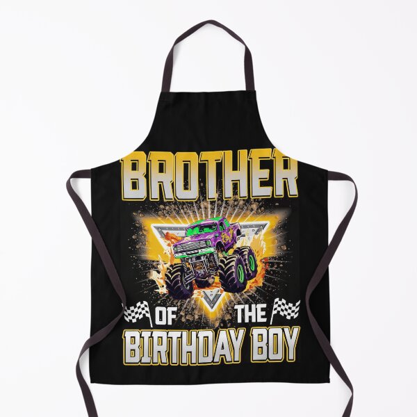 Item preview, Brother Of The Birthday Boy Monster Truck Birthday Celebration designed and sold by AmaXONIC.
