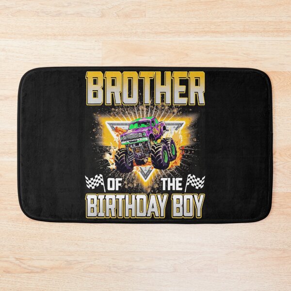 Item preview, Brother Of The Birthday Boy Monster Truck Birthday Celebration designed and sold by AmaXONIC.