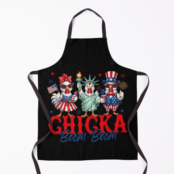 Item preview, Chicka Boom Boom 4th Of July Patriotic American Chicken Design designed and sold by LittleNhutton.