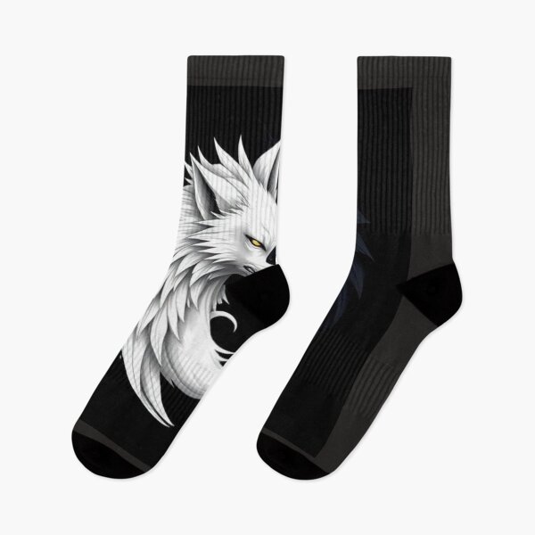 Item preview, Wolf yin yang designed and sold by Black Rose Products .