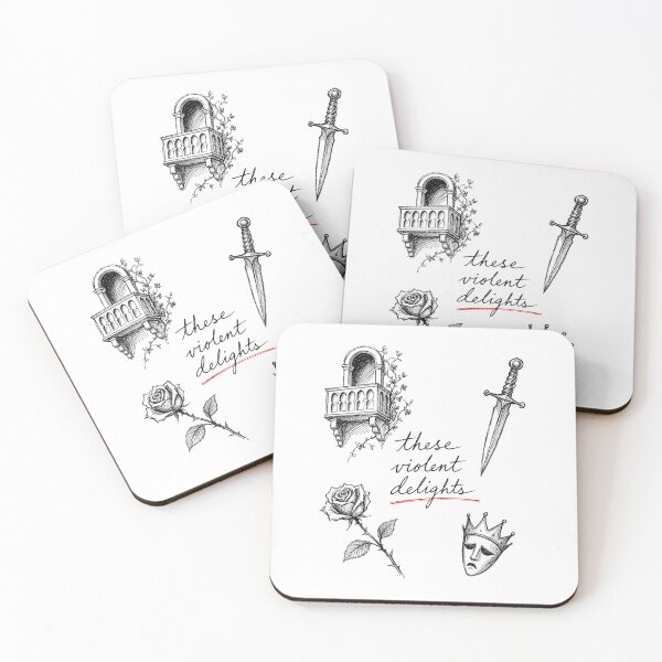 Item preview, These Violent Delights Romeo and Juliet Flash Sketch Art designed and sold by Fenay Designs.