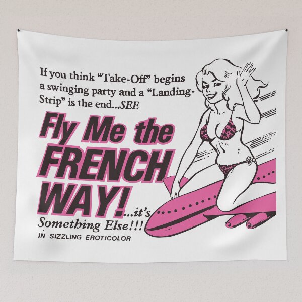 Item preview, Fly Me the French Way designed and sold by ChickenFund.