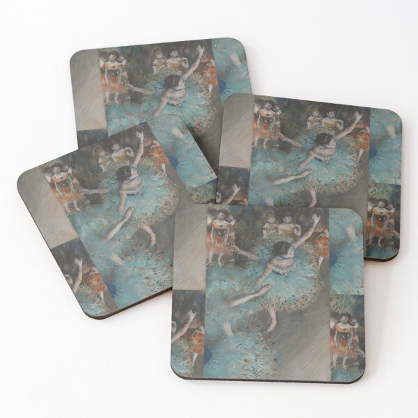Item preview, Green Ballet Dancers on Stage designed and sold by artofuniverse.