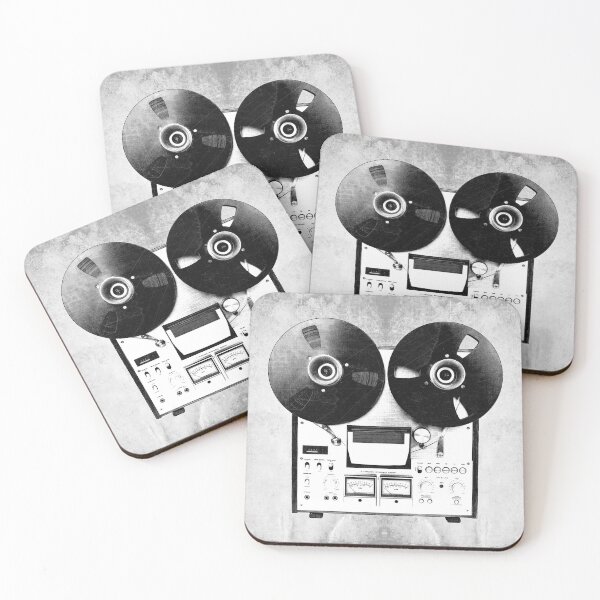 Item preview, Vintage Reel to Reel Tape Recorder Dark Analog Sound Art designed and sold by Ghoul Enterprises.