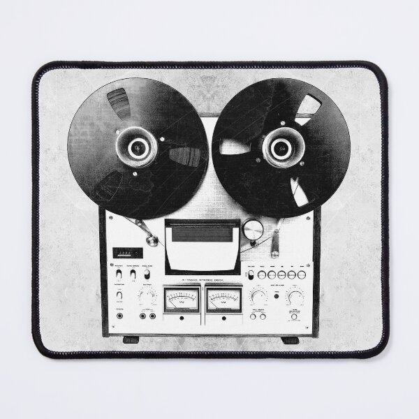 Item preview, Vintage Reel to Reel Tape Recorder Dark Analog Sound Art designed and sold by Ghoul Enterprises.