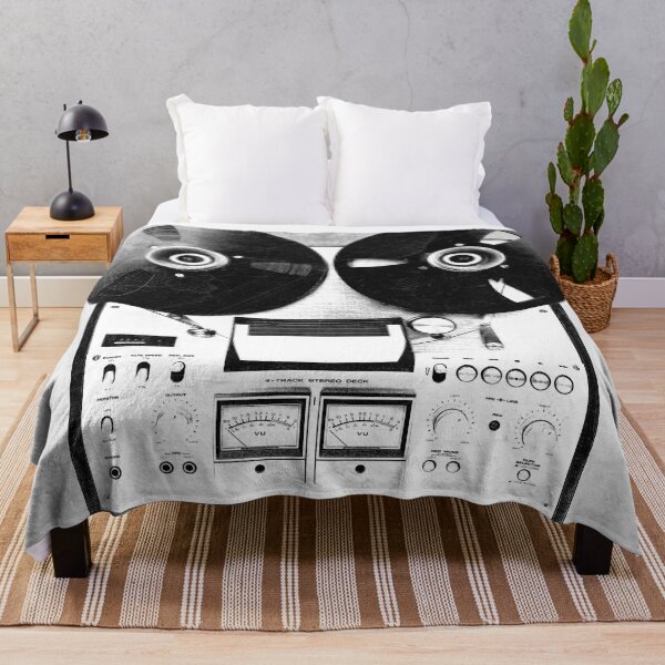 Item preview, Vintage Reel to Reel Tape Recorder Dark Analog Sound Art designed and sold by Ghoul Enterprises.