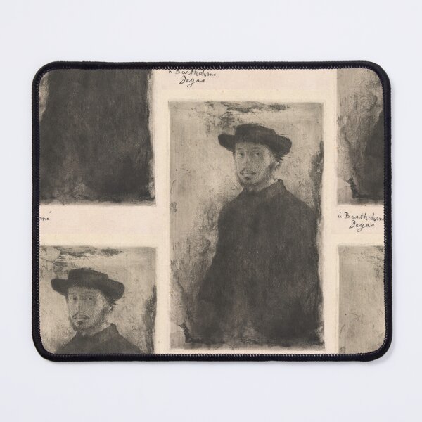 Item preview, Self Portrait with Soft Hat Etching designed and sold by artofuniverse.
