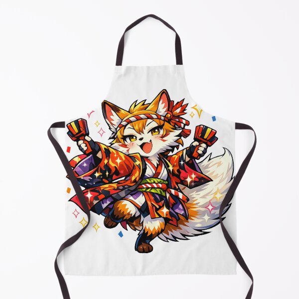 Item preview, Delulu Yosakoi Fox Sticker – Main Character Energy at Japan Festival designed and sold by kawaii animal store (in Japan).