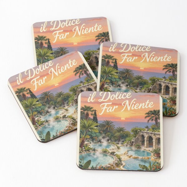Item preview, il Dolce far niente designed and sold by LaughandLaugh.