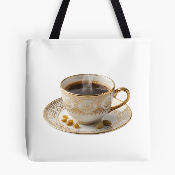 Item preview, Minimalist Saudi Arabian Coffee Luxury Gold Cup designed and sold by BrewChef.