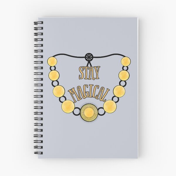 Item preview, Stay Magical Cute Boho Celestial Necklace Art designed and sold by PaniKulka.