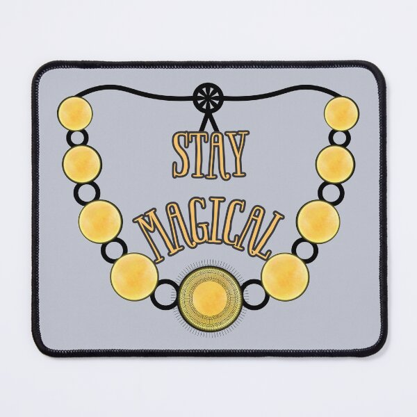 Item preview, Stay Magical Cute Boho Celestial Necklace Art designed and sold by PaniKulka.