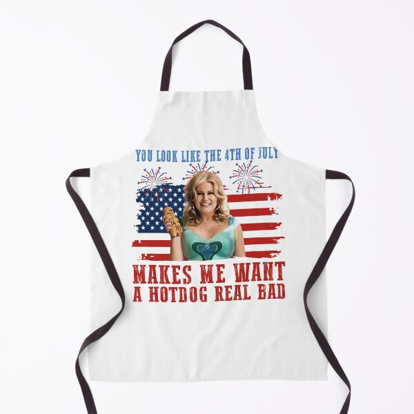 Item preview, Jennifer Coolidge You Look Like the 4th of July Makes Me Want A Hot Dog Real Bad designed and sold by Holyiury.