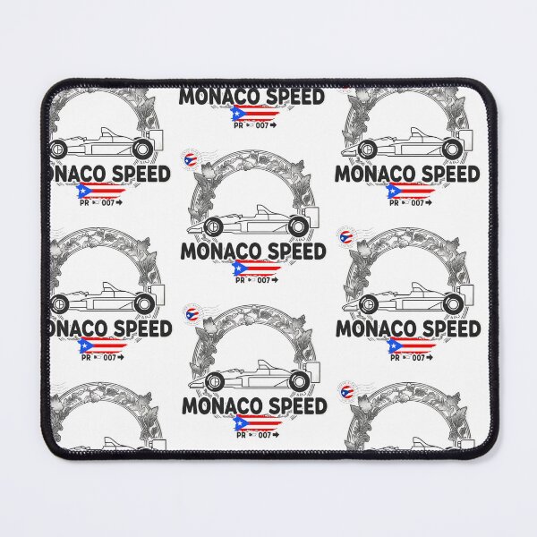 Item preview, Monaco Speed 1980s Formula 1 Minimalist Streetwear designed and sold by FitEnvy.