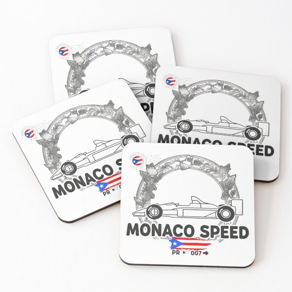 Item preview, Monaco Speed 1980s Formula 1 Minimalist Streetwear designed and sold by FitEnvy.