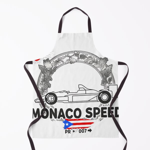 Item preview, Monaco Speed 1980s Formula 1 Minimalist Streetwear designed and sold by FitEnvy.