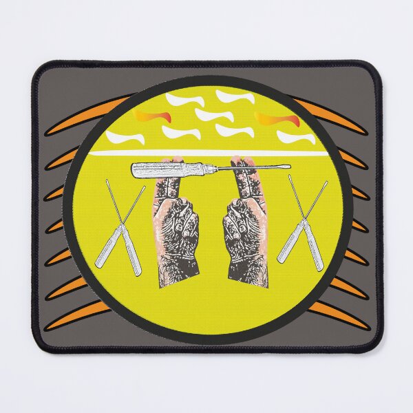 Item preview, Dirty hand, screwdriver, mechanic designed and sold by MT-Wunderland .