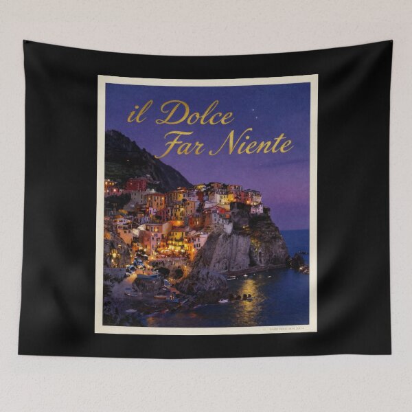 Item preview, il Dolce far niente designed and sold by LaughandLaugh.