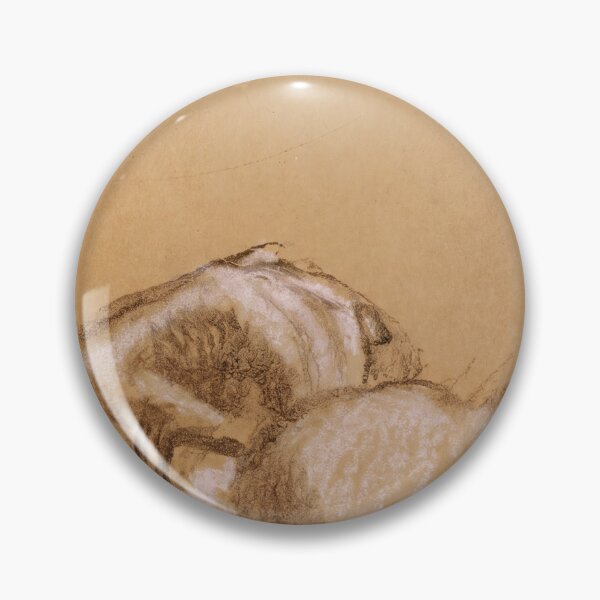 Item preview, Resting Figure Pastel Study in Sepia designed and sold by artofuniverse.