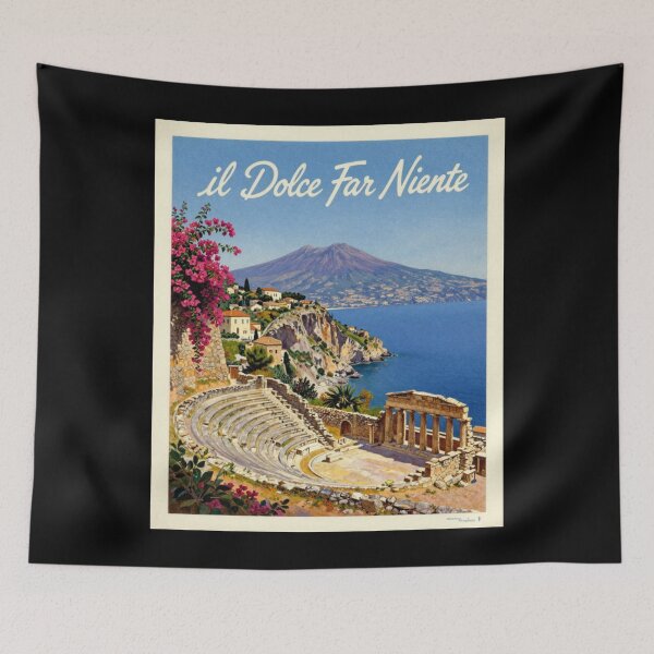 Item preview, il Dolce far niente designed and sold by LaughandLaugh.