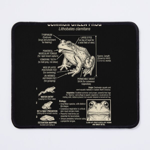 Item preview, Frog Scientific Anatomy Biology Animal Lover designed and sold by Kimberley King Art  King Art.