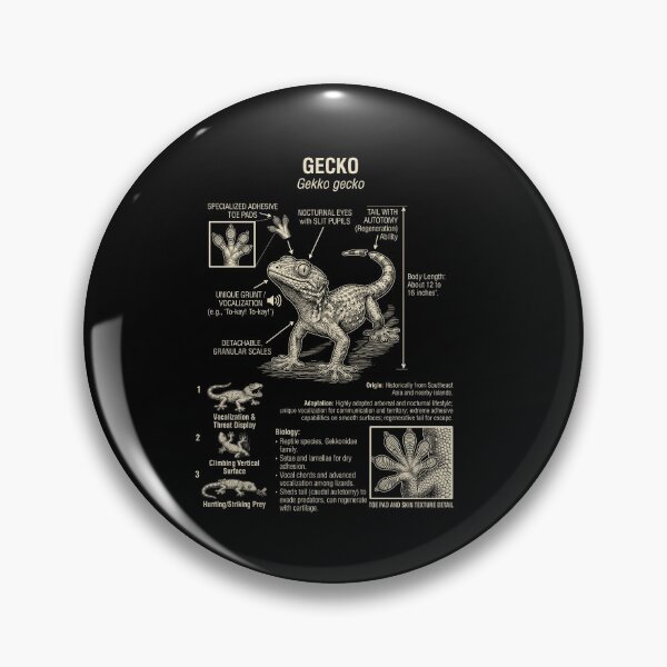 Item preview, Gecko Scientific Anatomy Biology Animal Lover designed and sold by Kimberley King Art  King Art.