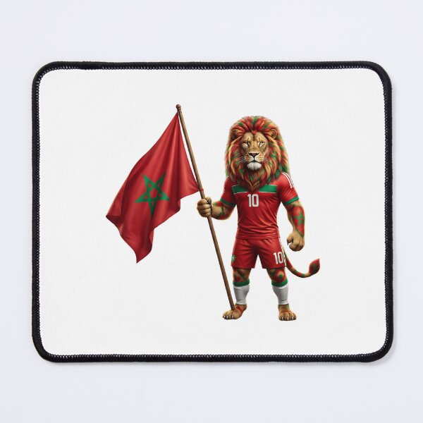Item preview, morocco world cup 2026 football supporter pride art designed and sold by ArtDesignTp.